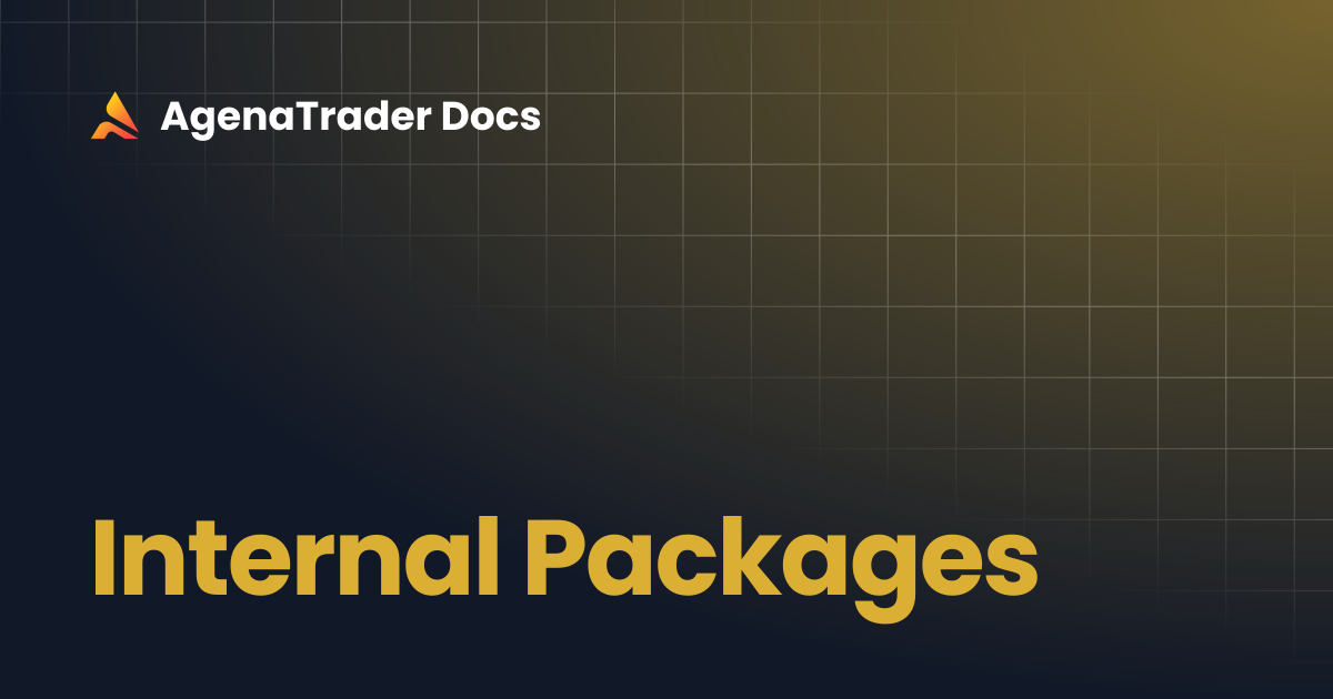 Internal Packages | German | AgenaTrader Docs
