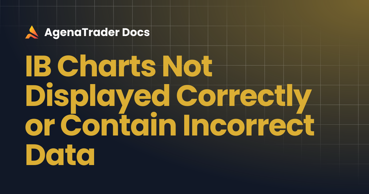 IB Charts Not Displayed Correctly or Contain Incorrect Data ...